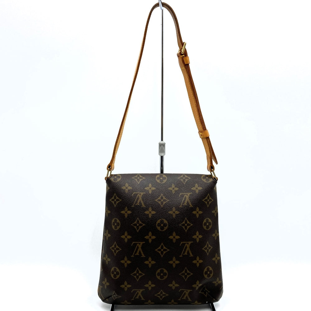 LOUIS VUITTON M51258 Musette Salsa Short Shoulder Bag in Brown Monogram Canvas, Women's, Used