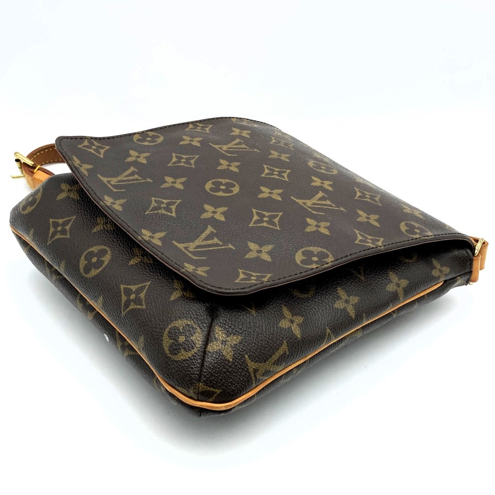 LOUIS VUITTON M51258 Musette Salsa Short Shoulder Bag in Brown Monogram Canvas, Women's, Used