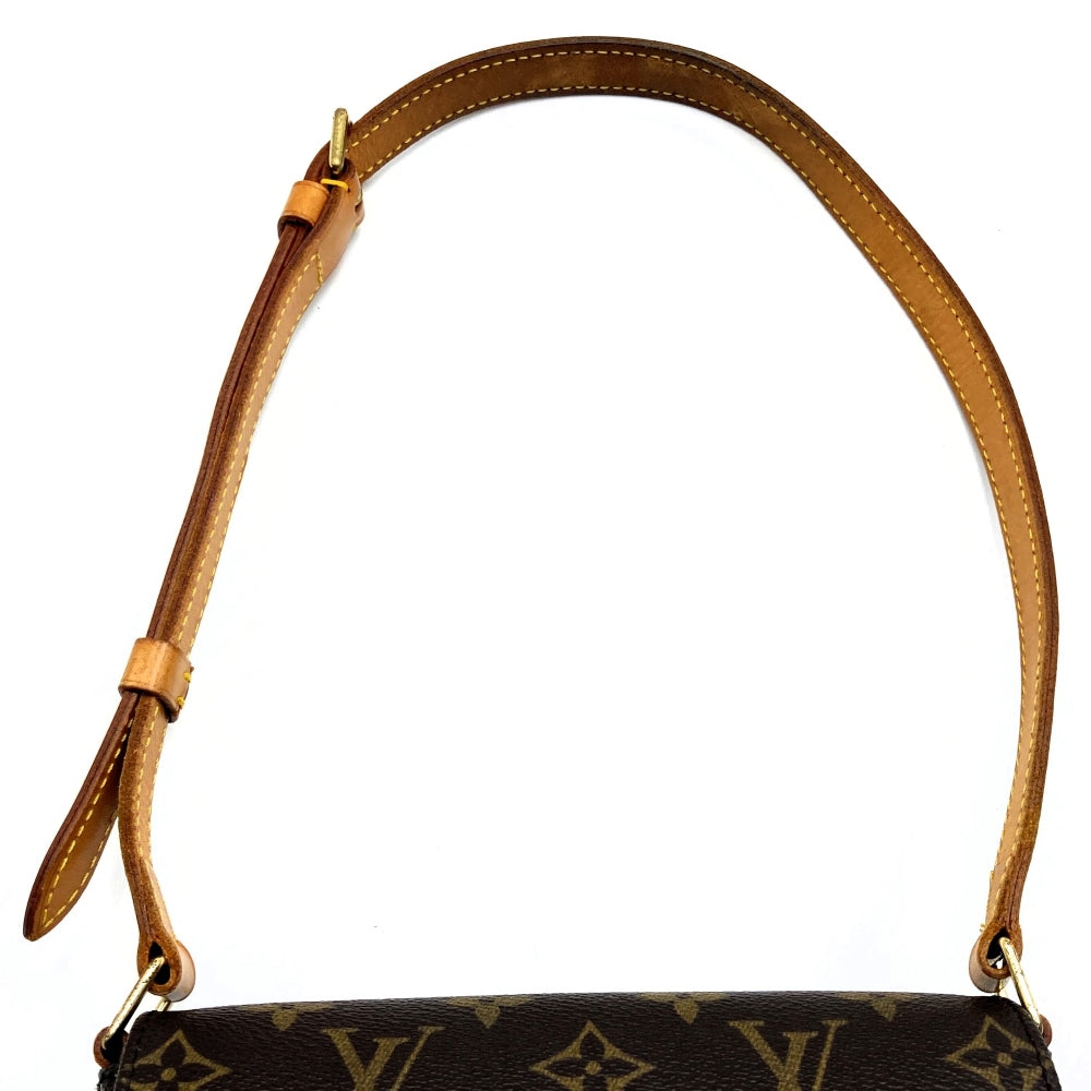 LOUIS VUITTON M51258 Musette Salsa Short Shoulder Bag in Brown Monogram Canvas, Women's, Used