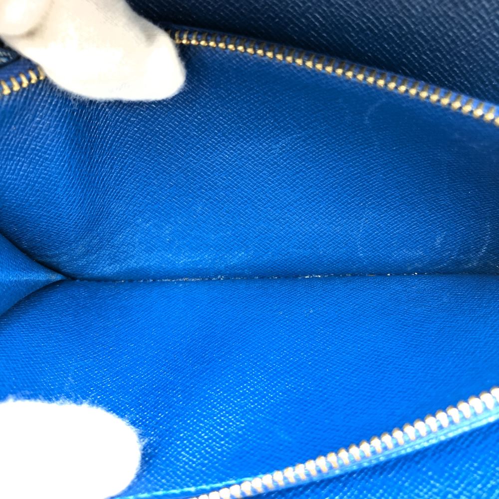 LOUIS VUITTON Louis Vuitton Portefeuille Sarah Long Wallet in Epi Leather, Blue, M63572, Women's and Men's Fashion