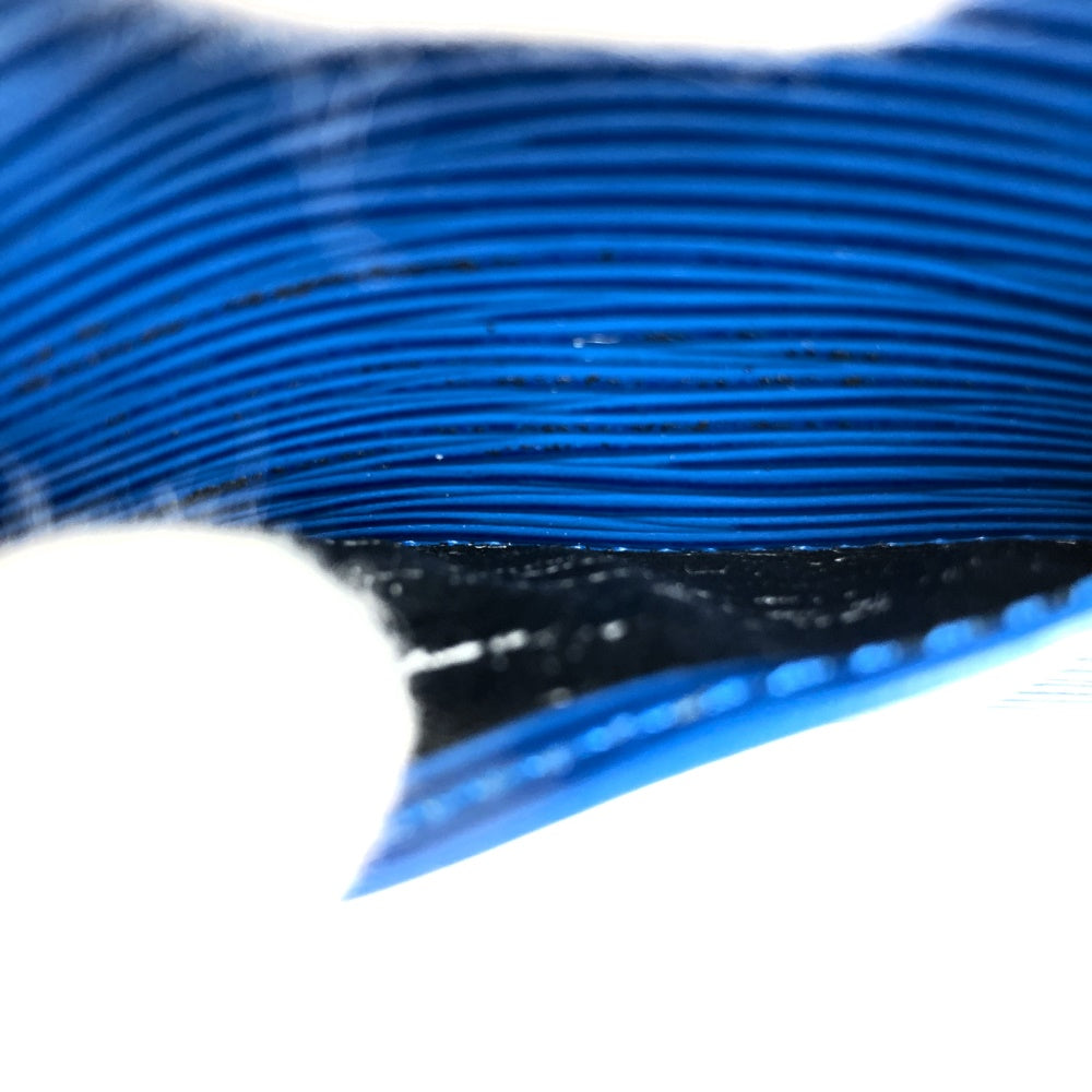 LOUIS VUITTON Louis Vuitton Portefeuille Sarah Long Wallet in Epi Leather, Blue, M63572, Women's and Men's Fashion