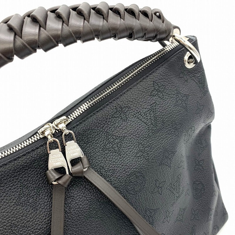 Excellent condition LOUIS VUITTON Beauvure Hobo M56073 2-way Shoulder Bag/Handbag Monogram Mahina Black Women's