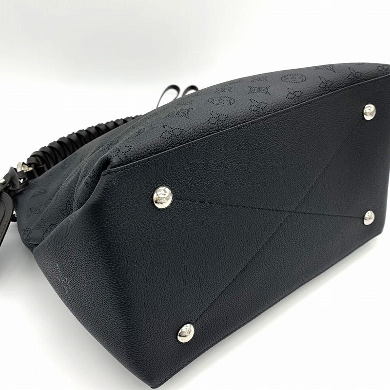 Excellent condition LOUIS VUITTON Beauvure Hobo M56073 2-way Shoulder Bag/Handbag Monogram Mahina Black Women's