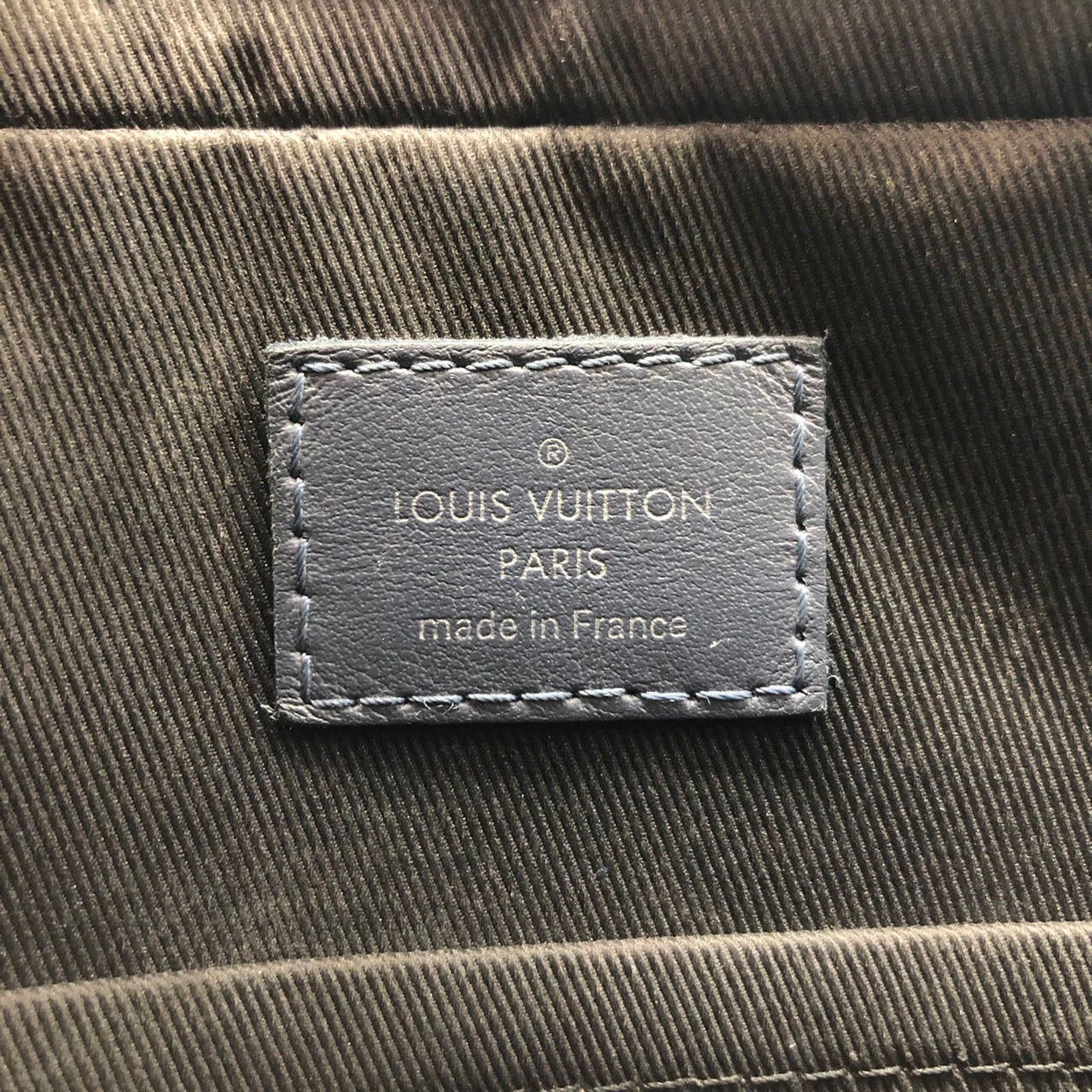 LOUIS VUITTON Duo Messenger M45730 Shoulder Bag Monogram Shadow Black for Men and Women