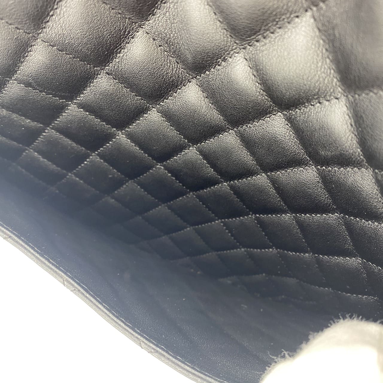 CHANEL Cambon Large Tote Bag, Handbag, Shoulder Bag, Calfskin, Black, Women's/Men's, Vintage, Used Fashion