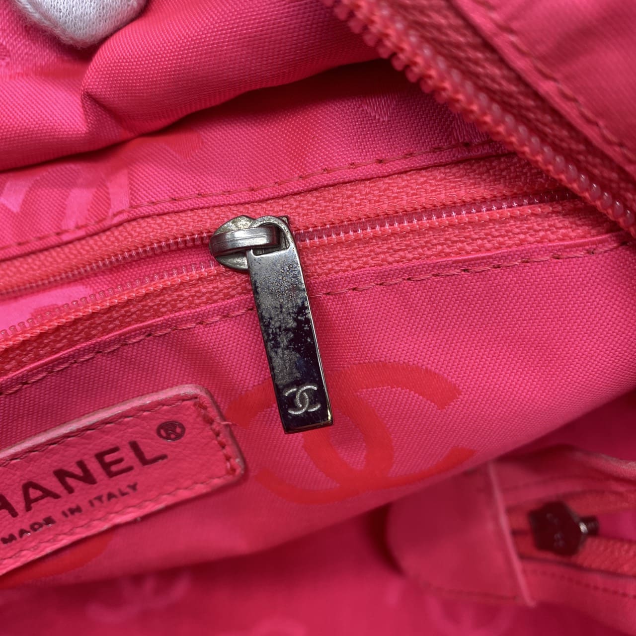 CHANEL Cambon Large Tote Bag, Handbag, Shoulder Bag, Calfskin, Black, Women's/Men's, Vintage, Used Fashion