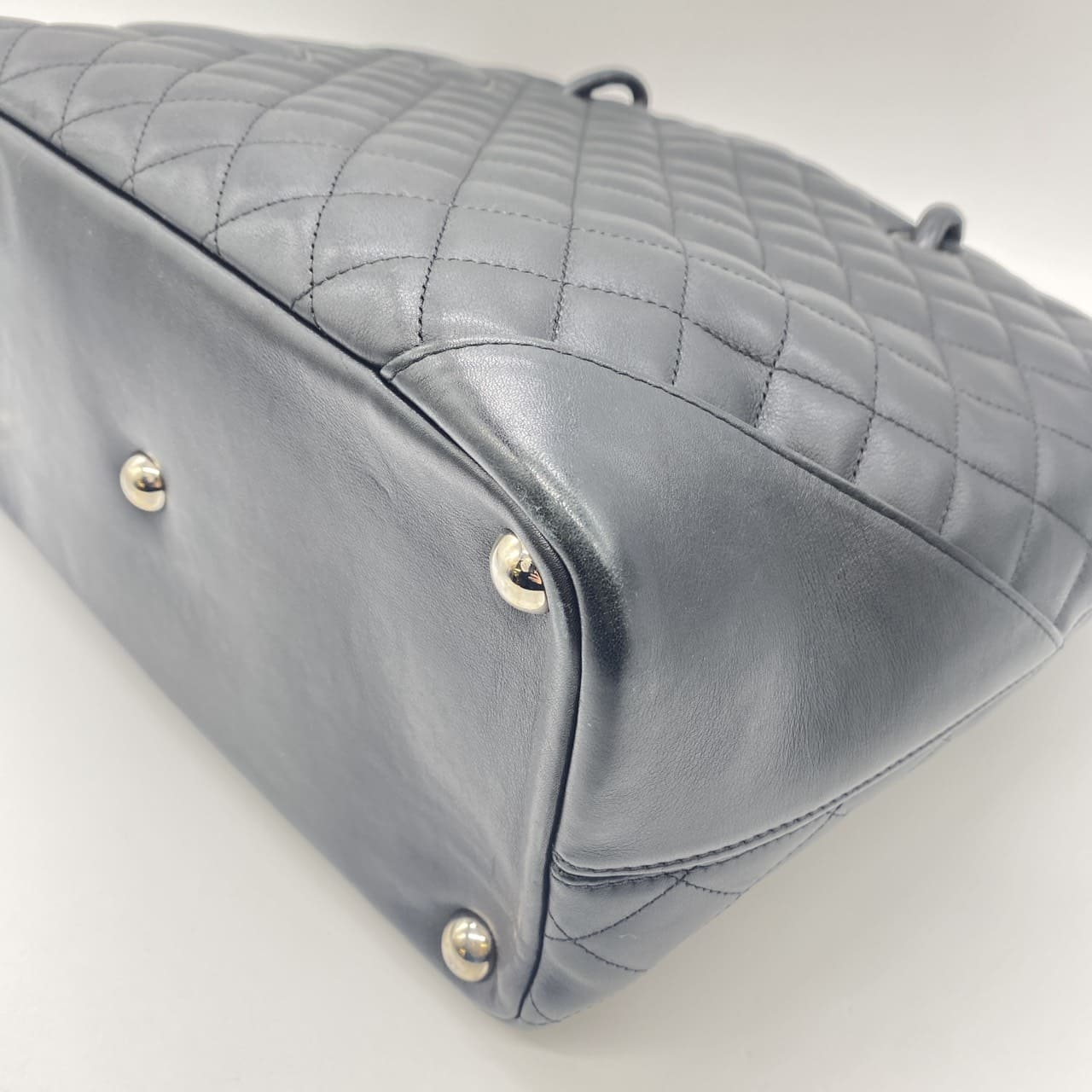 CHANEL Cambon Large Tote Bag, Handbag, Shoulder Bag, Calfskin, Black, Women's/Men's, Vintage, Used Fashion