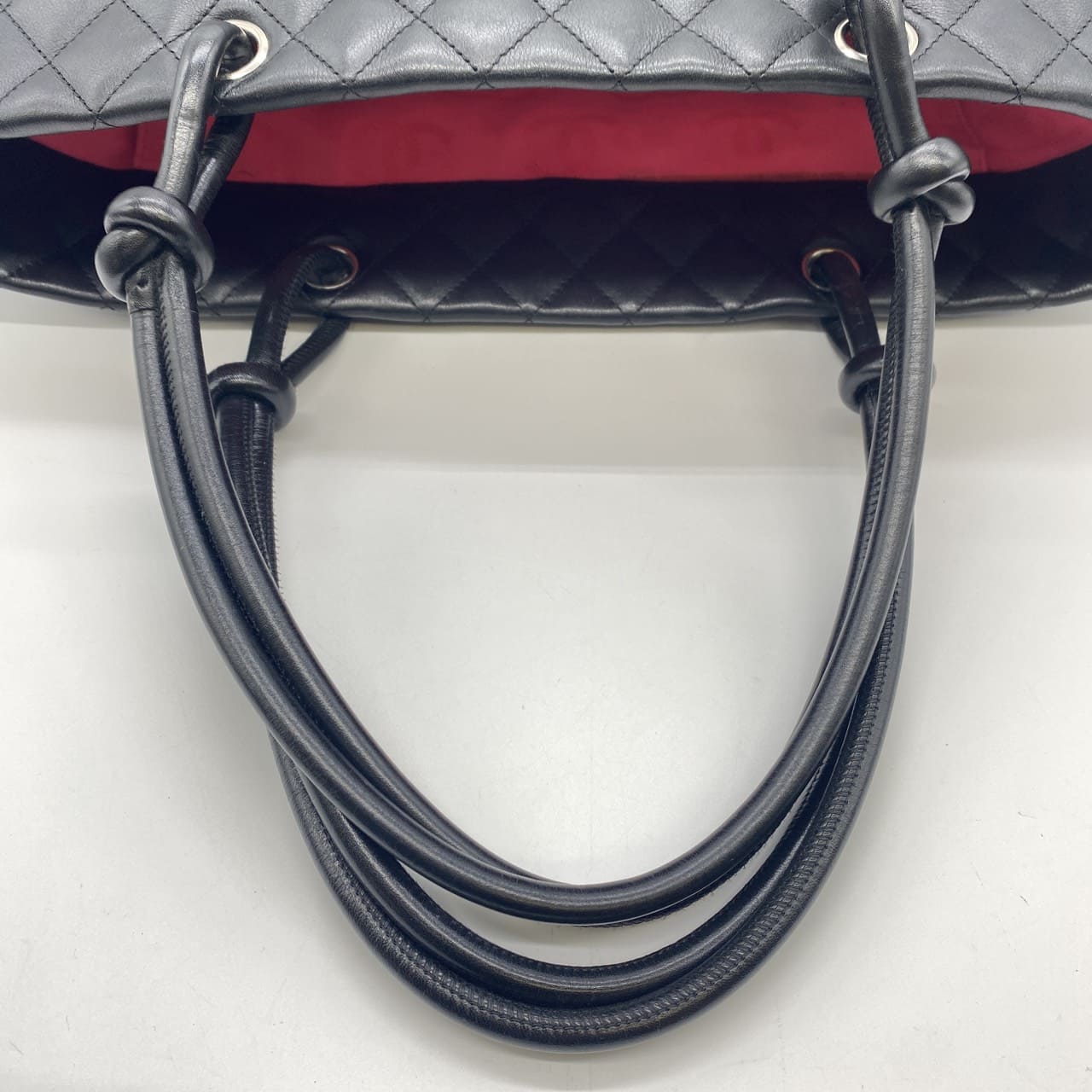 CHANEL Cambon Large Tote Bag, Handbag, Shoulder Bag, Calfskin, Black, Women's/Men's, Vintage, Used Fashion