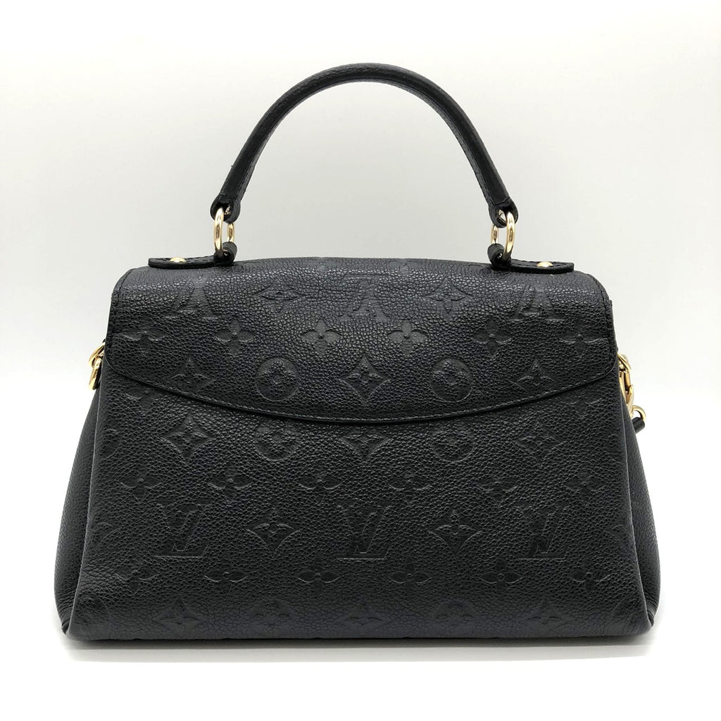 LOUIS VUITTON Georges BB M53941 Shoulder Bag/Handbag 2-way Monogram Empreinte Black Women's PRE-OWNED