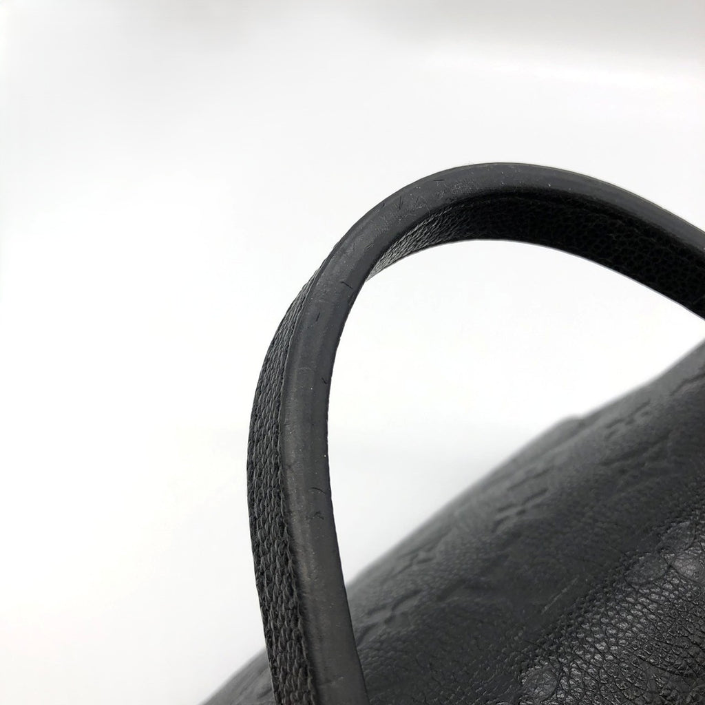 LOUIS VUITTON Georges BB M53941 Shoulder Bag/Handbag 2-way Monogram Empreinte Black Women's PRE-OWNED