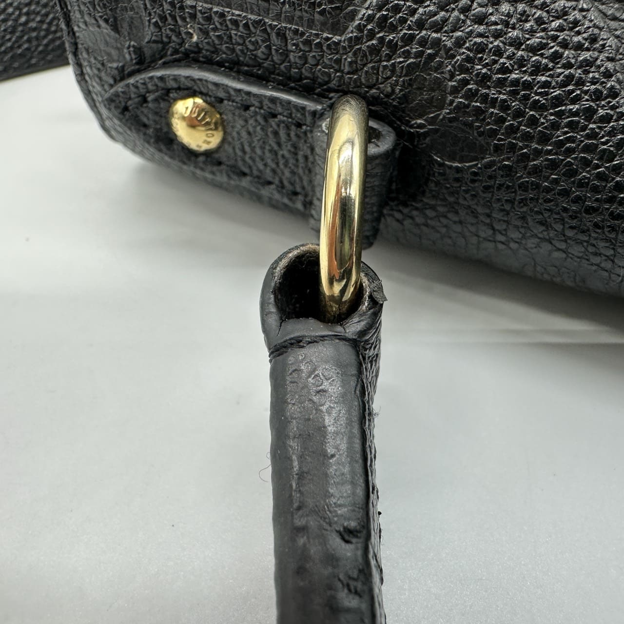 LOUIS VUITTON Georges BB M53941 Shoulder Bag/Handbag 2-way Monogram Empreinte Black Women's PRE-OWNED