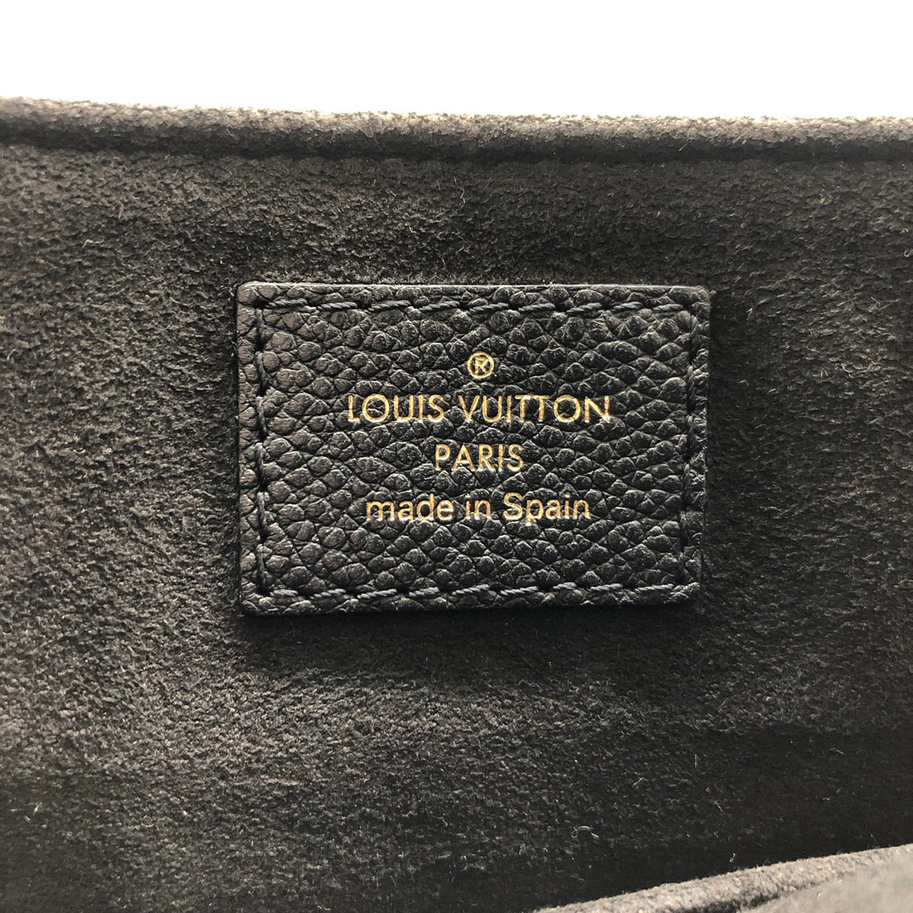 LOUIS VUITTON Georges BB M53941 Shoulder Bag/Handbag 2-way Monogram Empreinte Black Women's PRE-OWNED