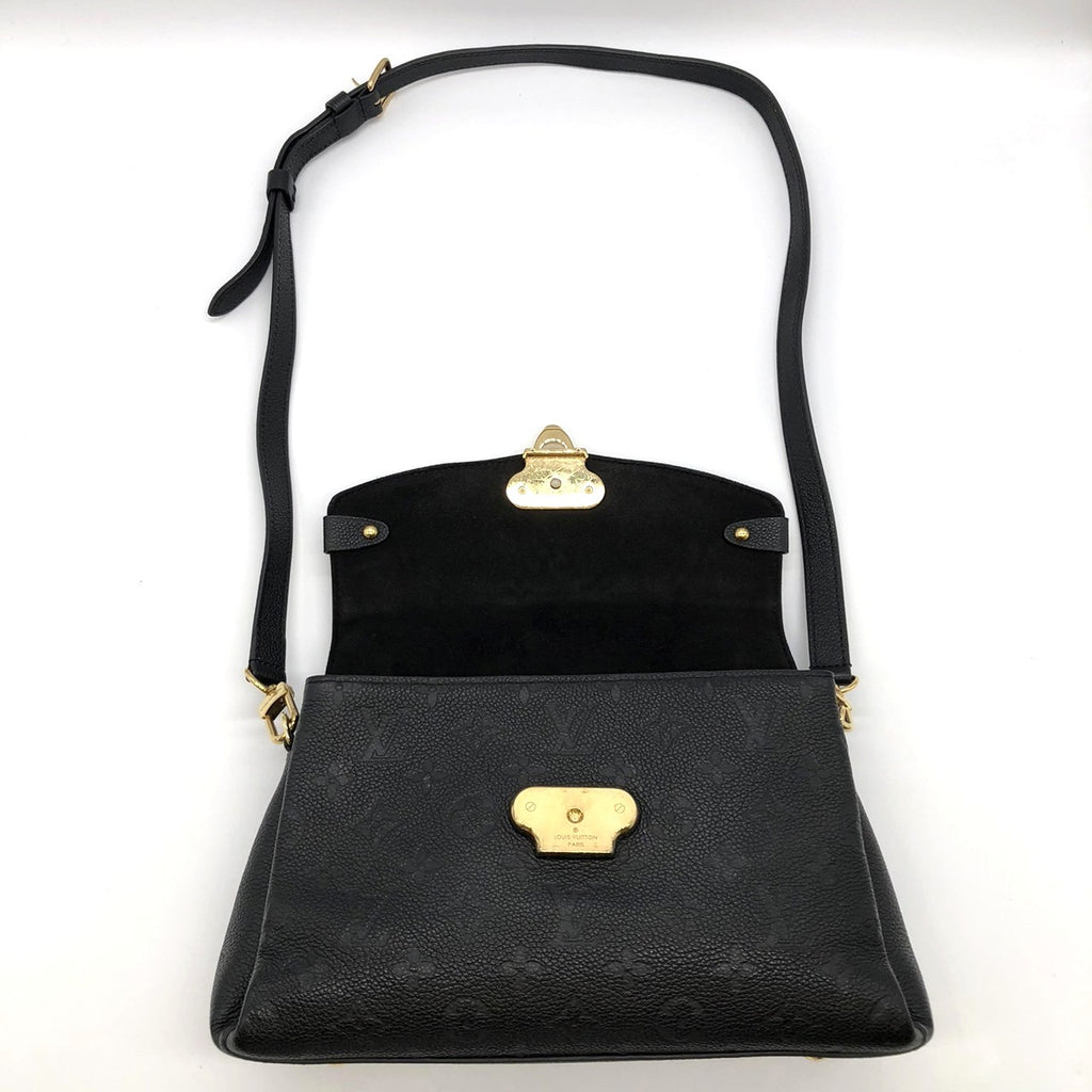 LOUIS VUITTON Georges BB M53941 Shoulder Bag/Handbag 2-way Monogram Empreinte Black Women's PRE-OWNED