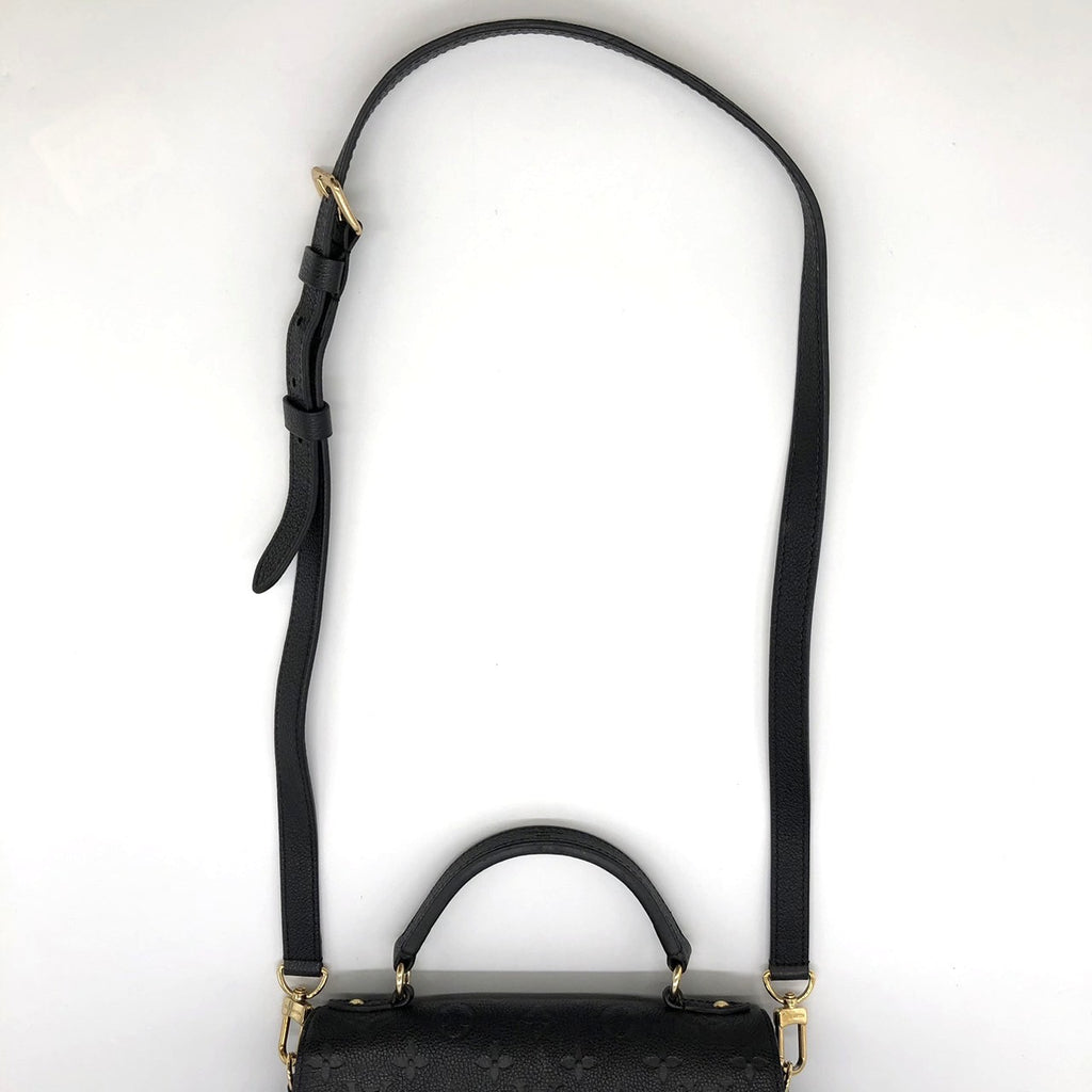 LOUIS VUITTON Georges BB M53941 Shoulder Bag/Handbag 2-way Monogram Empreinte Black Women's PRE-OWNED