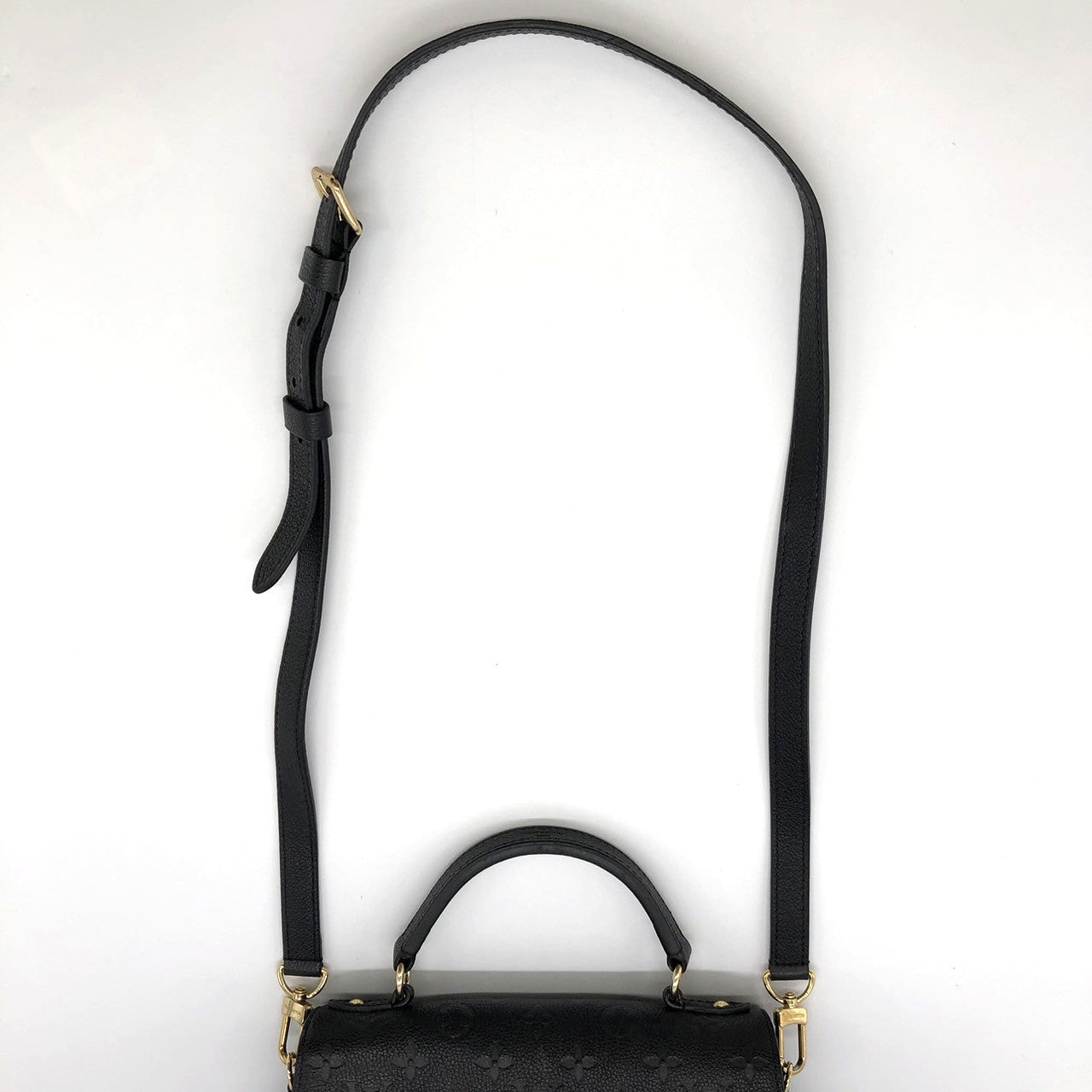 LOUIS VUITTON Georges BB M53941 Shoulder Bag/Handbag 2-way Monogram Empreinte Black Women's PRE-OWNED