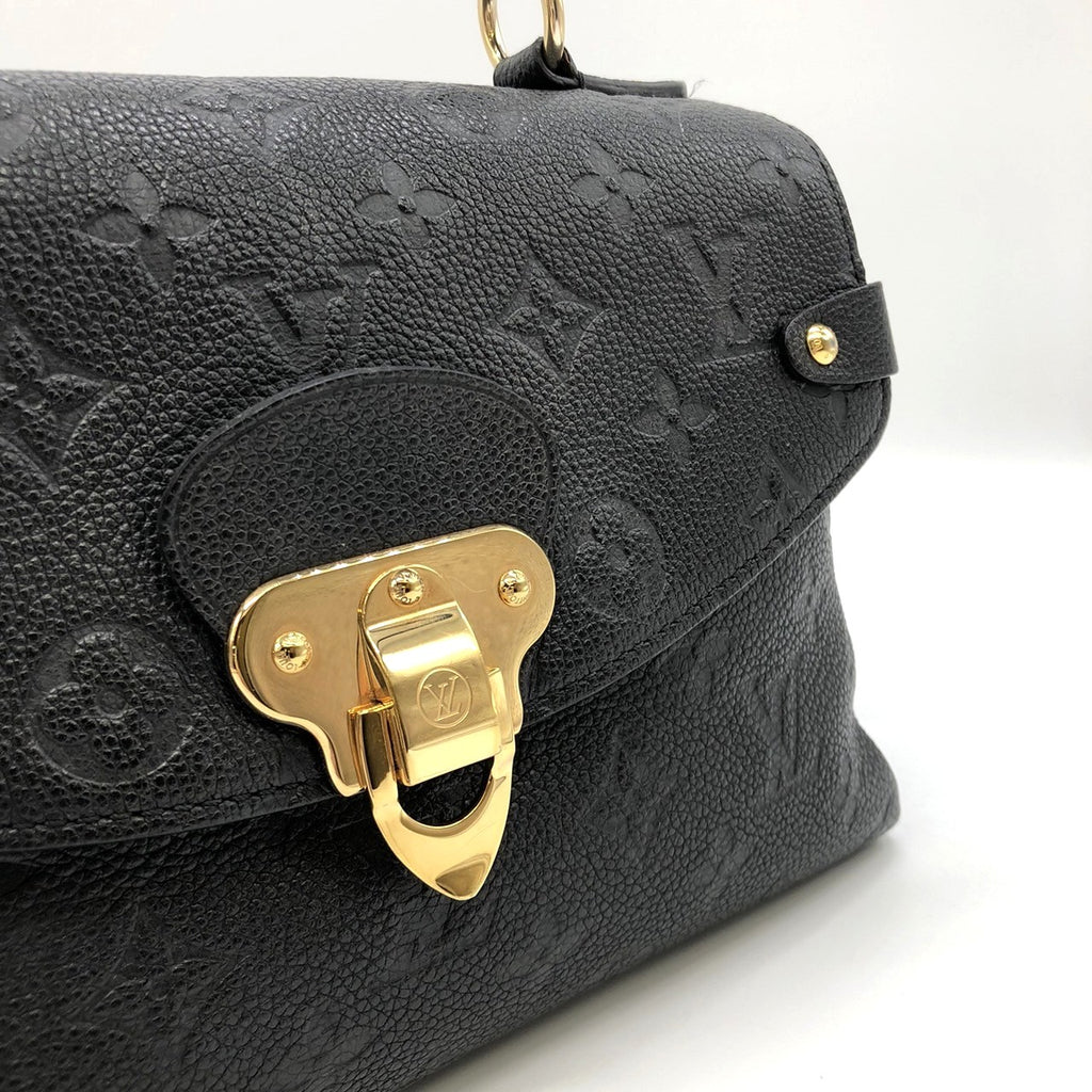 LOUIS VUITTON Georges BB M53941 Shoulder Bag/Handbag 2-way Monogram Empreinte Black Women's PRE-OWNED