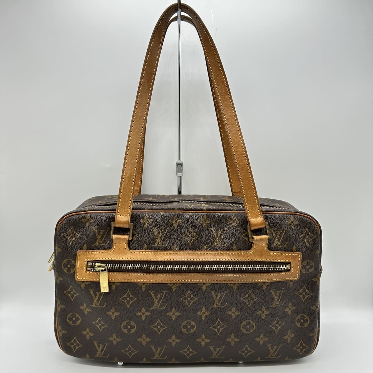 Louis Vuitton M51181 Cite GM Tote Bag Shoulder Bag Brown Monogram Leather Women's Men's PRE-OWNED Fashion Vintage