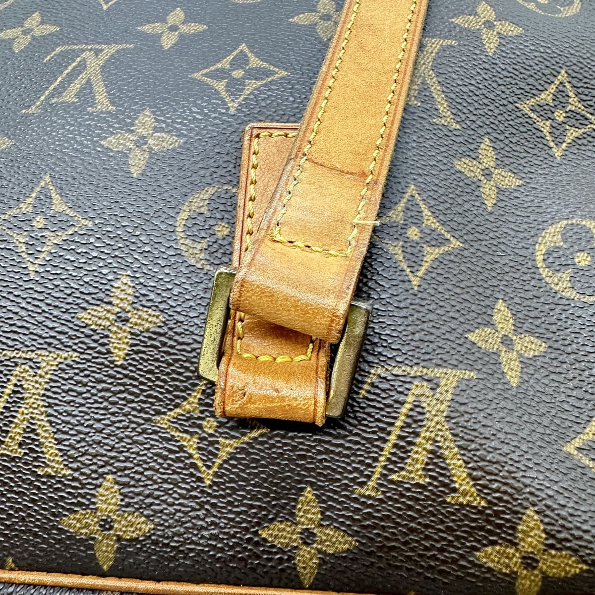 Louis Vuitton M51181 Cite GM Tote Bag Shoulder Bag Brown Monogram Leather Women's Men's PRE-OWNED Fashion Vintage