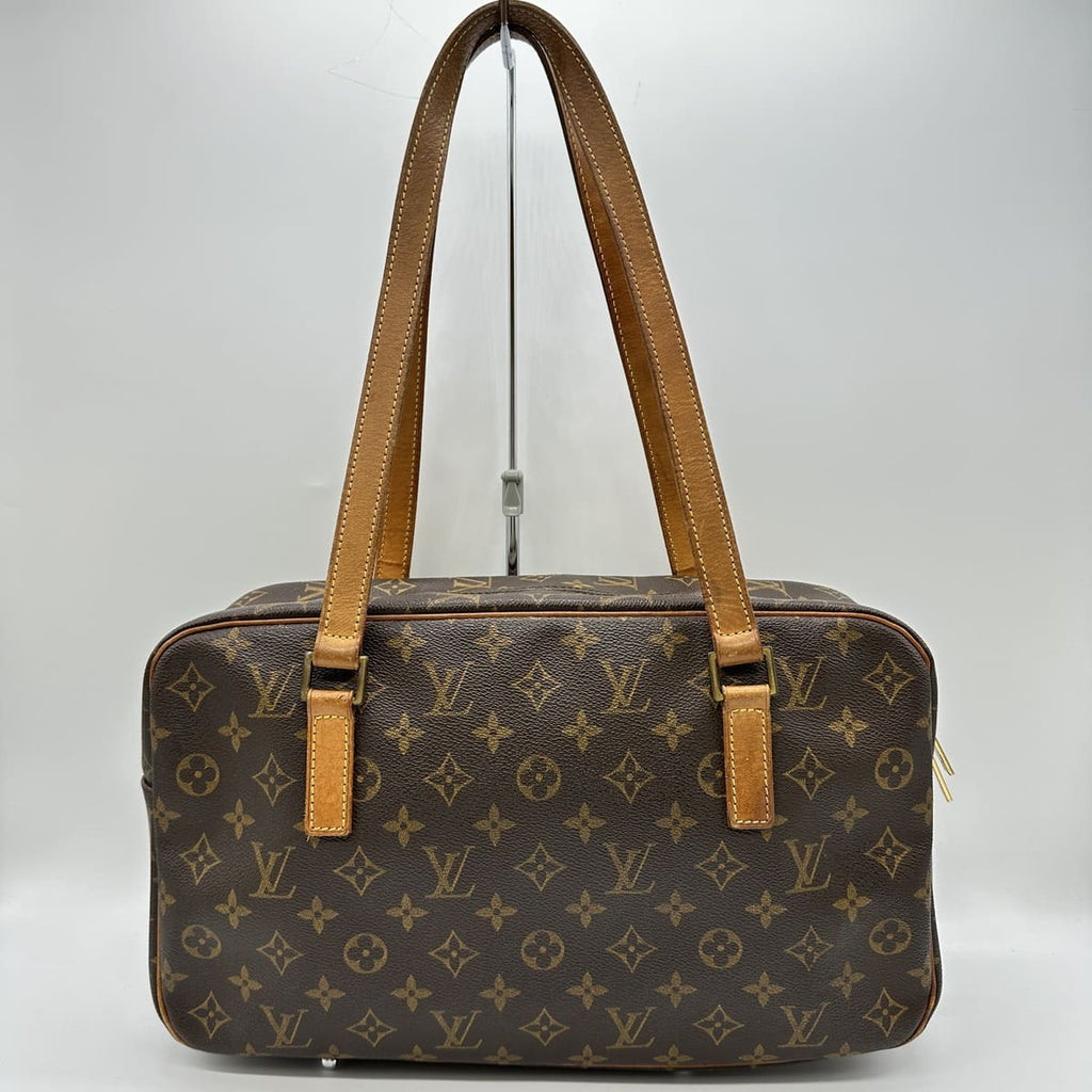 Louis Vuitton M51181 Cite GM Tote Bag Shoulder Bag Brown Monogram Leather Women's Men's PRE-OWNED Fashion Vintage
