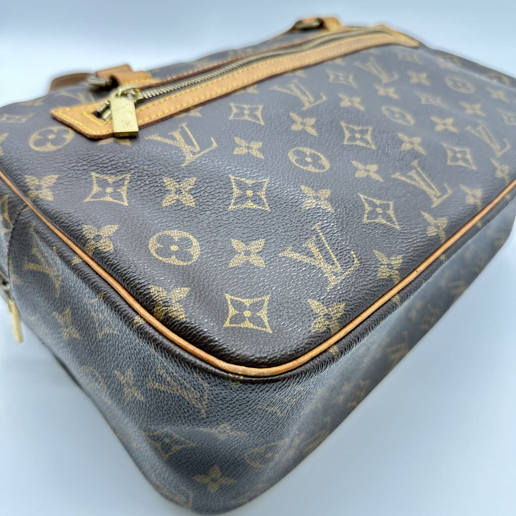 Louis Vuitton M51181 Cite GM Tote Bag Shoulder Bag Brown Monogram Leather Women's Men's PRE-OWNED Fashion Vintage