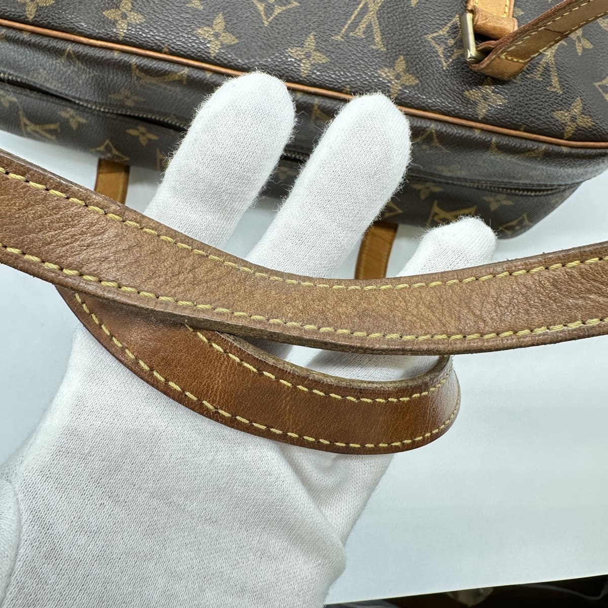 Louis Vuitton M51181 Cite GM Tote Bag Shoulder Bag Brown Monogram Leather Women's Men's PRE-OWNED Fashion Vintage