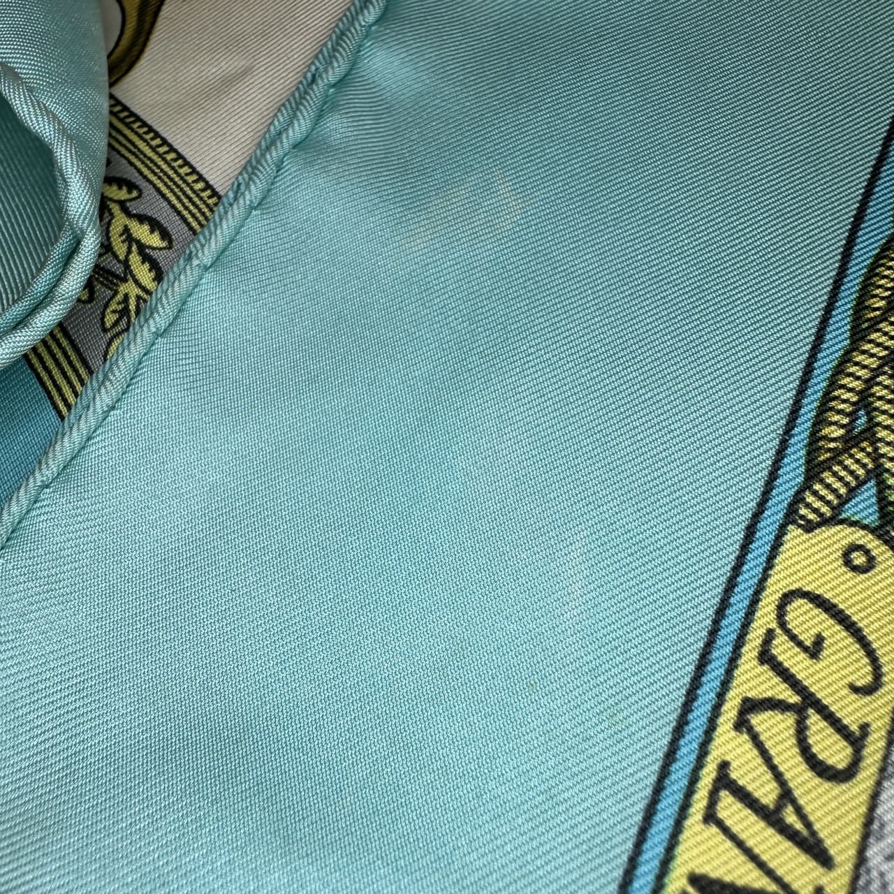 HERMES Carre 90 GRANDS ATTELAGES (Horses in Attire) Silk Scarf, Green, Women's