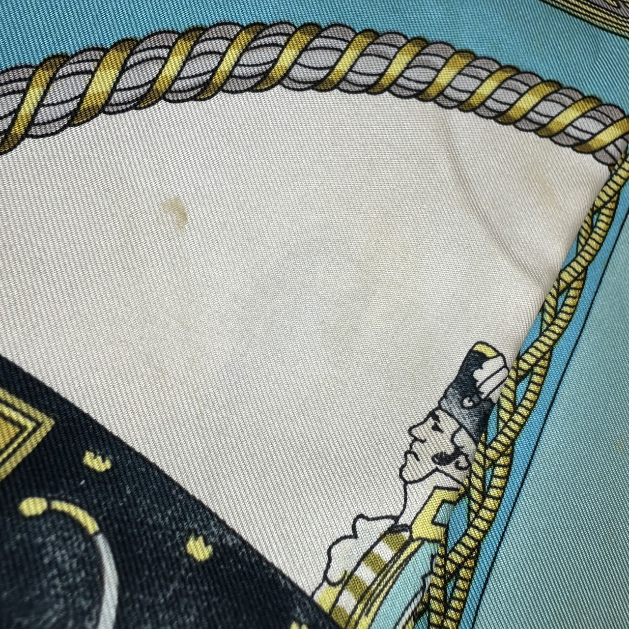 HERMES Carre 90 GRANDS ATTELAGES (Horses in Attire) Silk Scarf, Green, Women's