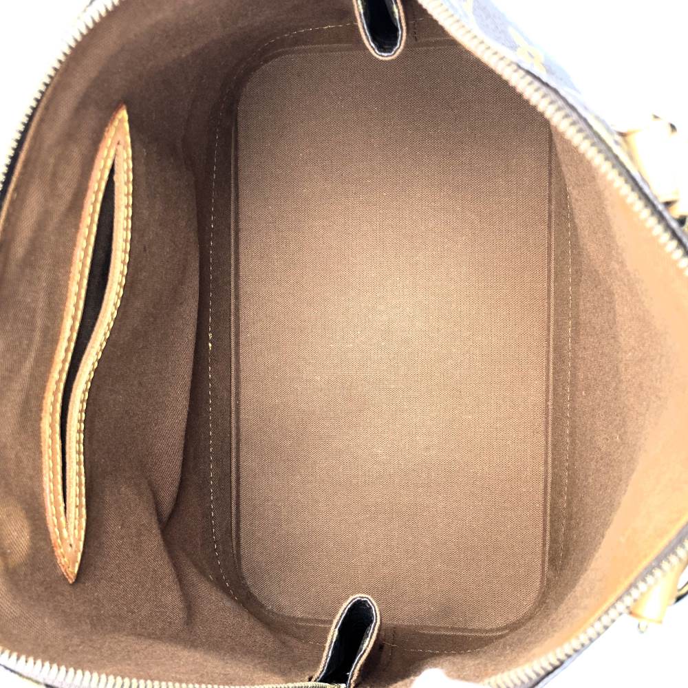 LOUIS VUITTON Alma (old model) Handbag, Brown Monogram Canvas, No Stickiness, Women's, M51130, Louis Vuitton PRE-OWNED