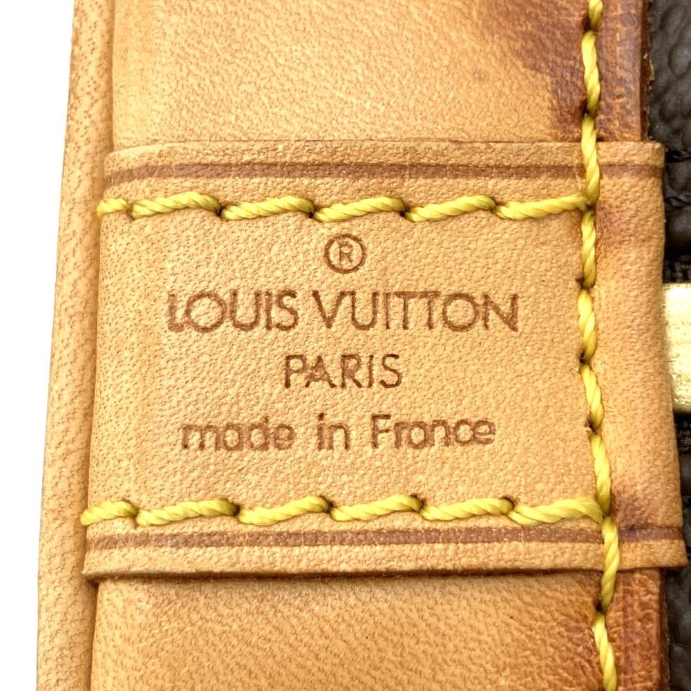LOUIS VUITTON Alma (old model) Handbag, Brown Monogram Canvas, No Stickiness, Women's, M51130, Louis Vuitton PRE-OWNED