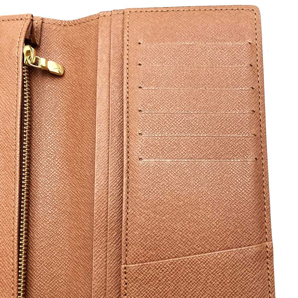 LOUIS VUITTON M66540 Portefeuille Brazza Bi-fold Wallet Long Wallet Brown Monogram PRE-OWNED