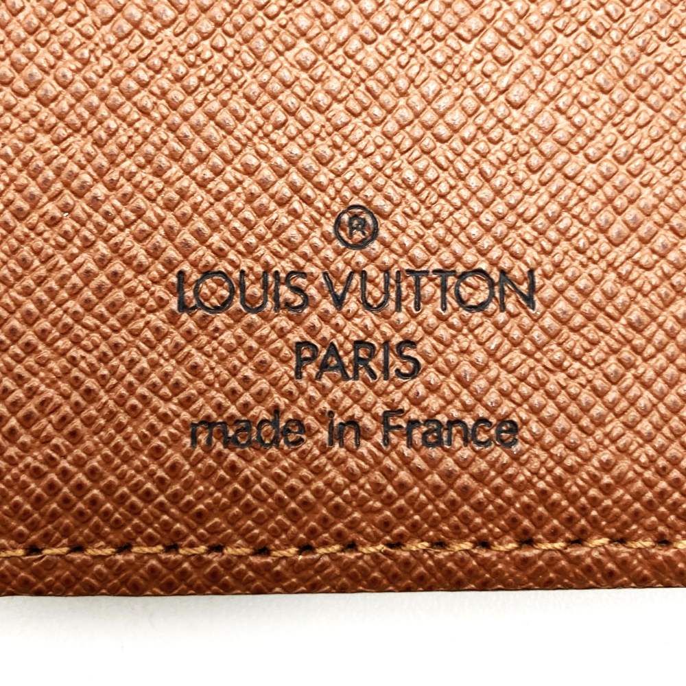 LOUIS VUITTON M66540 Portefeuille Brazza Bi-fold Wallet Long Wallet Brown Monogram PRE-OWNED