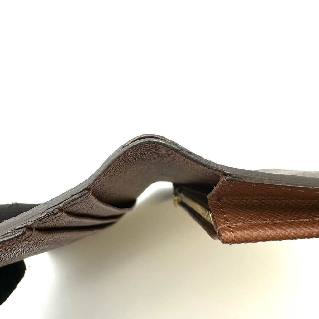 LOUIS VUITTON M66540 Portefeuille Brazza Bi-fold Wallet Long Wallet Brown Monogram PRE-OWNED