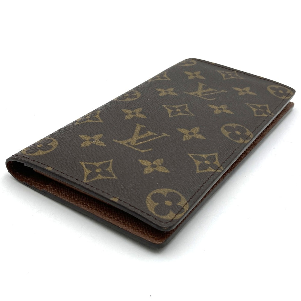 LOUIS VUITTON M66540 Portefeuille Brazza Bi-fold Wallet Long Wallet Brown Monogram PRE-OWNED