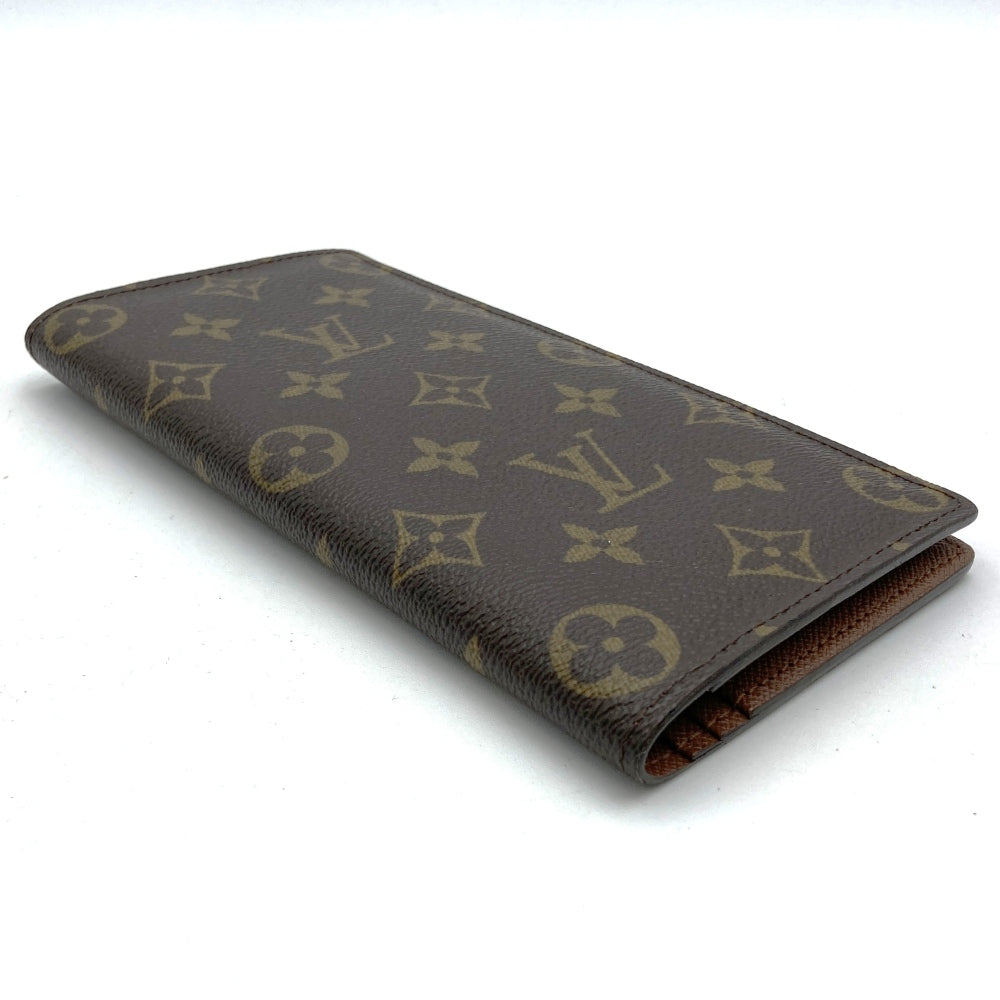 LOUIS VUITTON M66540 Portefeuille Brazza Bi-fold Wallet Long Wallet Brown Monogram PRE-OWNED