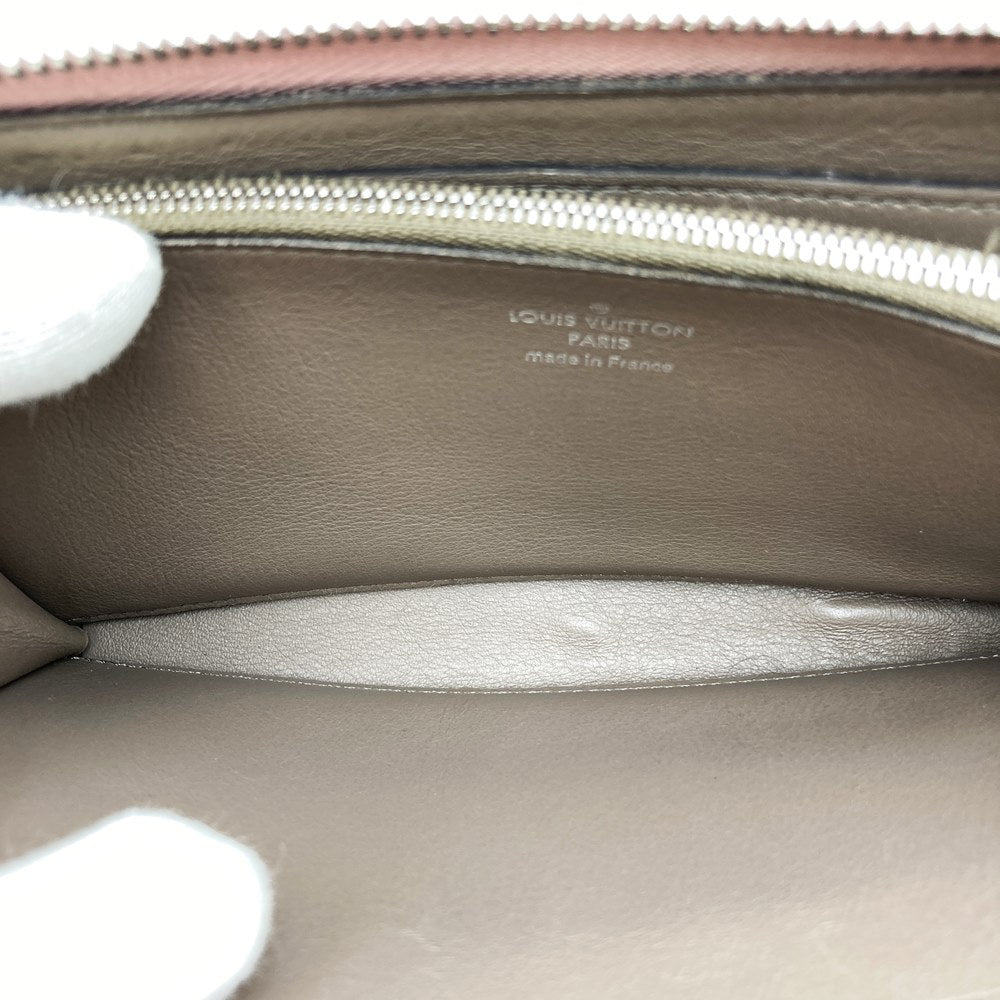 LOUIS VUITTON M60148 Portefeuille Comet Long Wallet with Box, Leather, Magnolia Pink, Women's PRE-OWNED