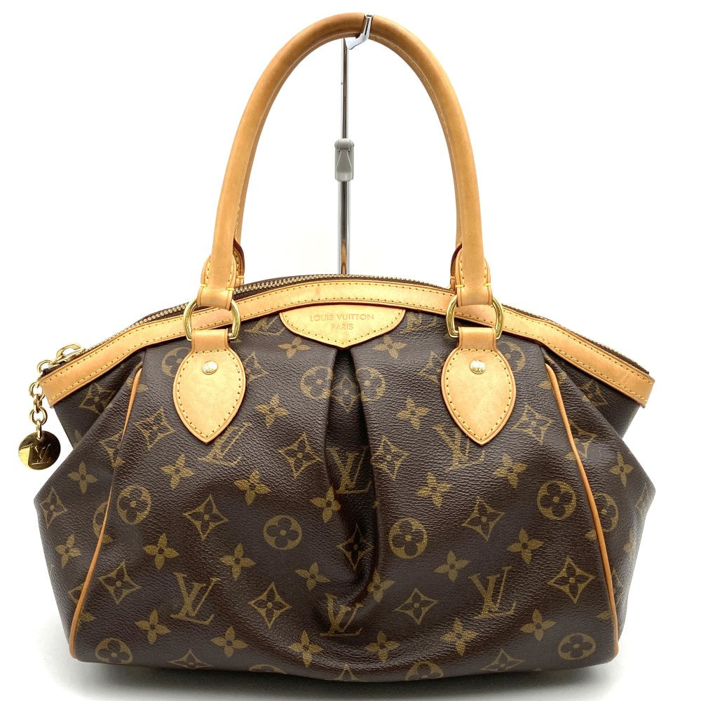 LOUIS VUITTON Tivoli PM Handbag, Monogram Canvas, Brown, M40143, Women's Fashion