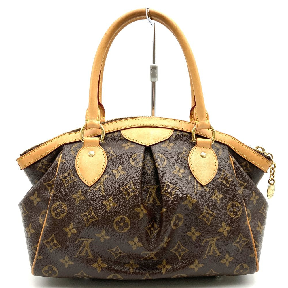 LOUIS VUITTON Tivoli PM Handbag, Monogram Canvas, Brown, M40143, Women's Fashion