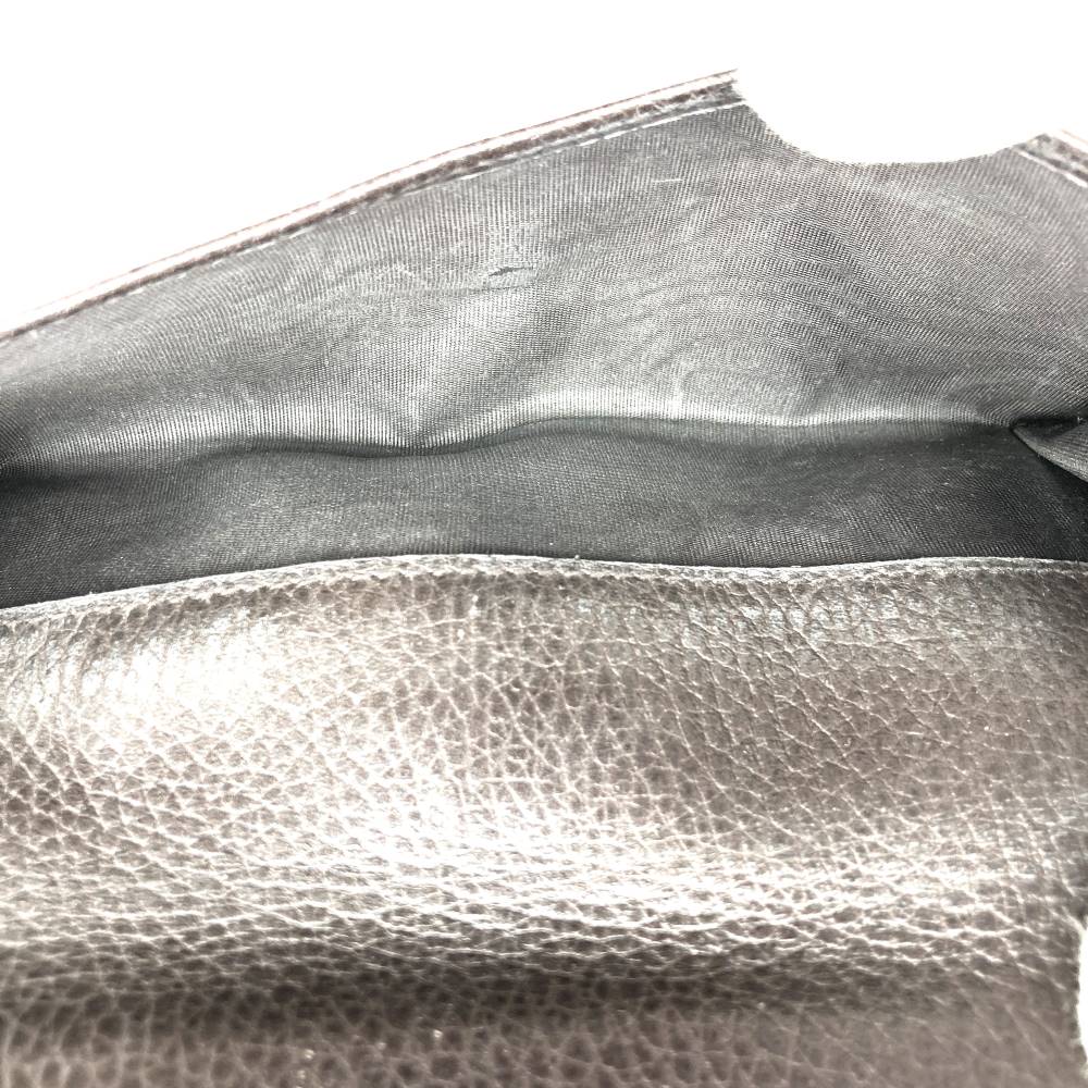 Gucci 231843 Long Wallet with Interlocking G, Outlet, Brown Leather