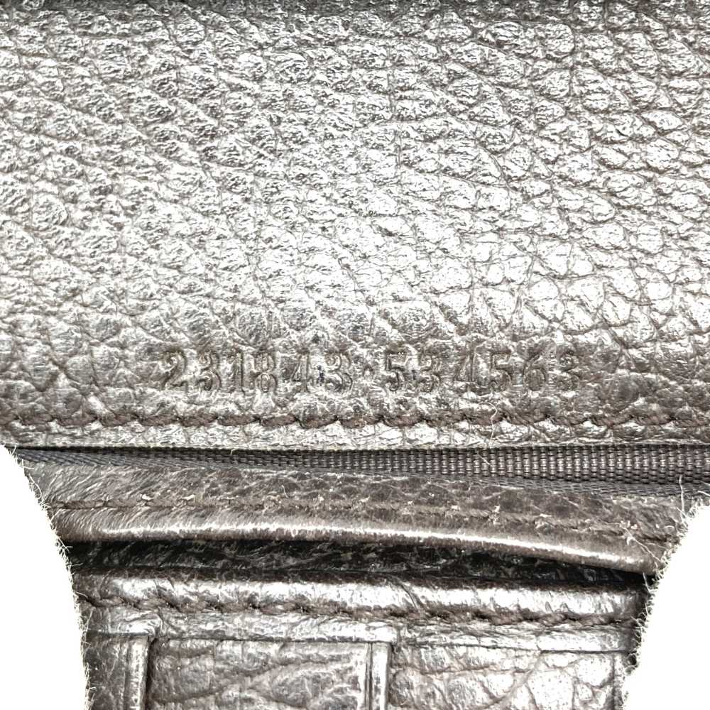 Gucci 231843 Long Wallet with Interlocking G, Outlet, Brown Leather