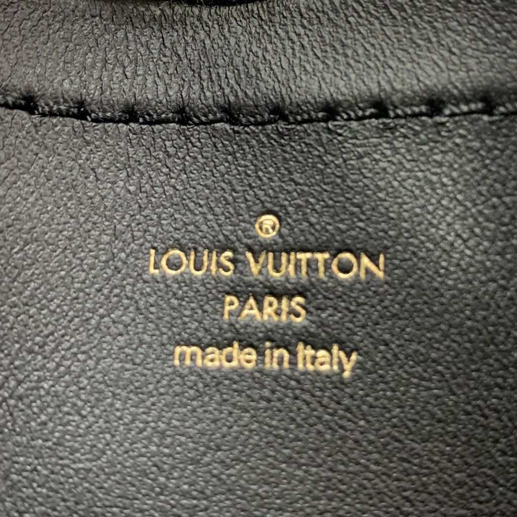 LOUIS VUITTON PICO GO-14 Maltage Chain Shoulder Bag Crossbody Bag Twist Lock Lambskin White M23762 Women's Fashion