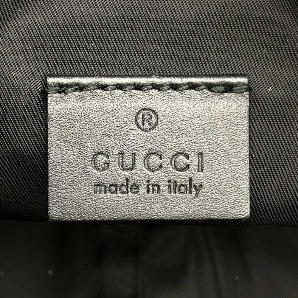 GUCCI 406395 クラッチバッグ/セカンドバッグ GGスプリームキャンバス/レザー、ベージュ、メンズ【中古品】