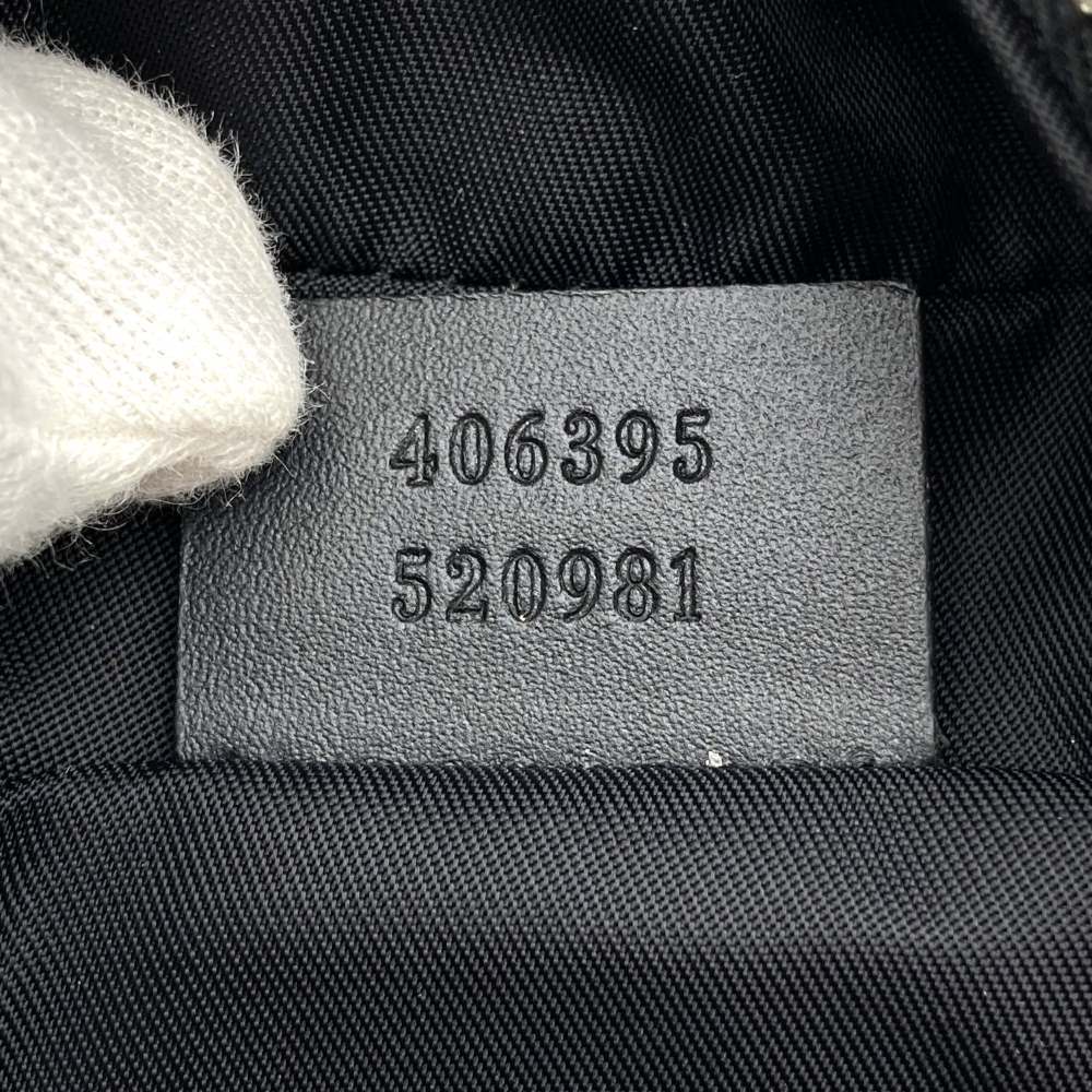 GUCCI 406395 クラッチバッグ/セカンドバッグ GGスプリームキャンバス/レザー、ベージュ、メンズ【中古品】