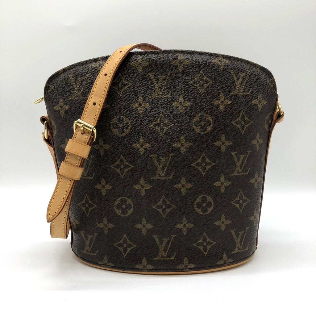 LOUIS VUITTON M51290 Druot Shoulder Bag Monogram Brown Women's Men's Vintage PRE-OWNED Fashion