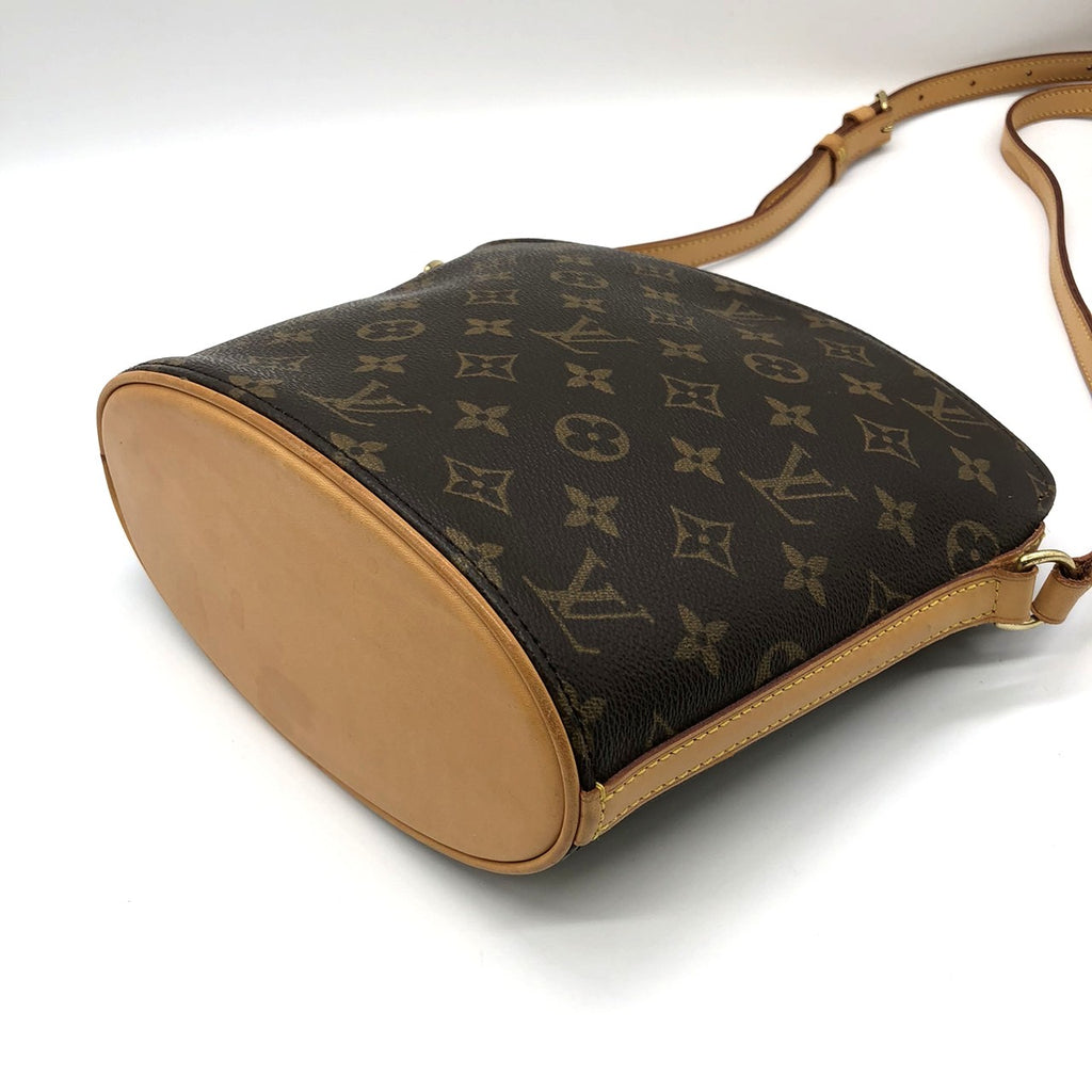 LOUIS VUITTON M51290 Druot Shoulder Bag Monogram Brown Women's Men's Vintage PRE-OWNED Fashion