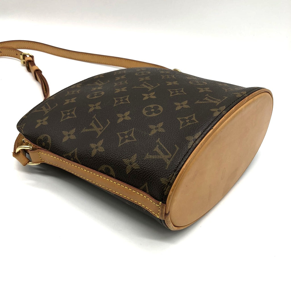 LOUIS VUITTON M51290 Druot Shoulder Bag Monogram Brown Women's Men's Vintage PRE-OWNED Fashion