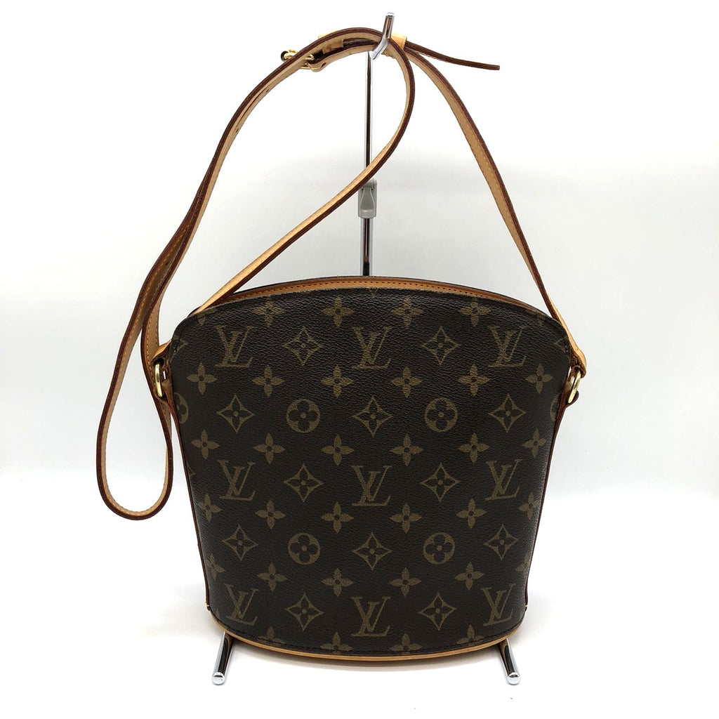 LOUIS VUITTON M51290 Druot Shoulder Bag Monogram Brown Women's Men's Vintage PRE-OWNED Fashion