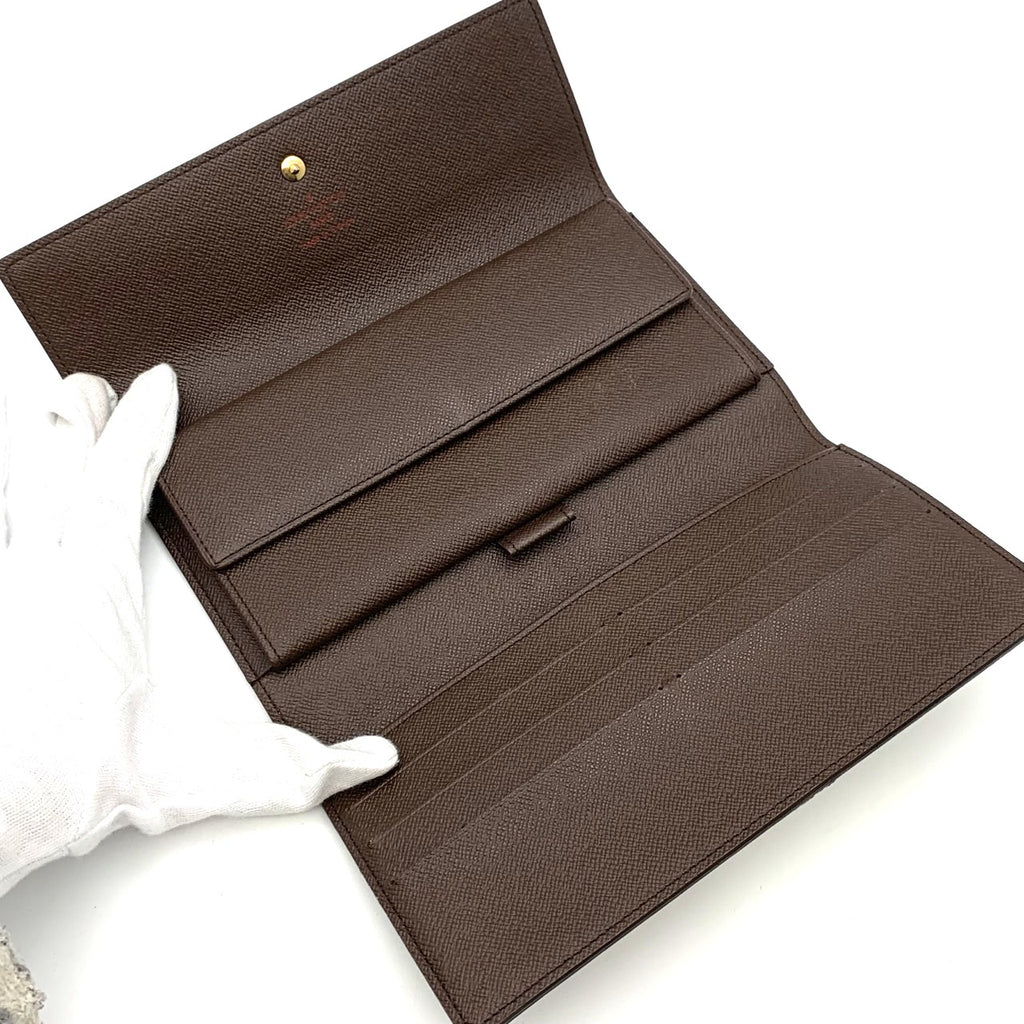 LOUIS VUITTON N61215 Bifold Wallet Monogram Canvas Brown for Men and Women