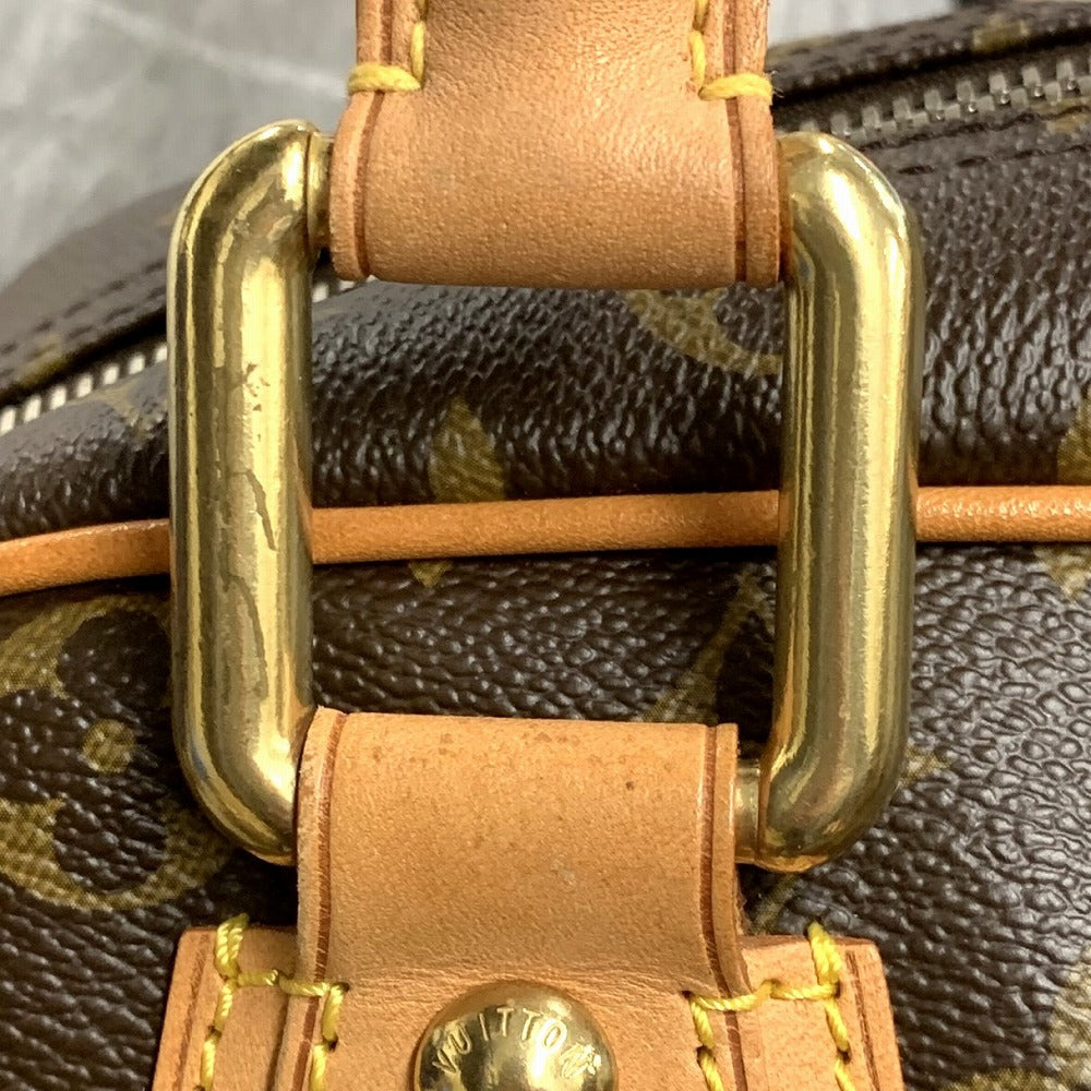 LOUIS VUITTON Manhattan GM Handbag, Monogram Canvas, Brown, M40025