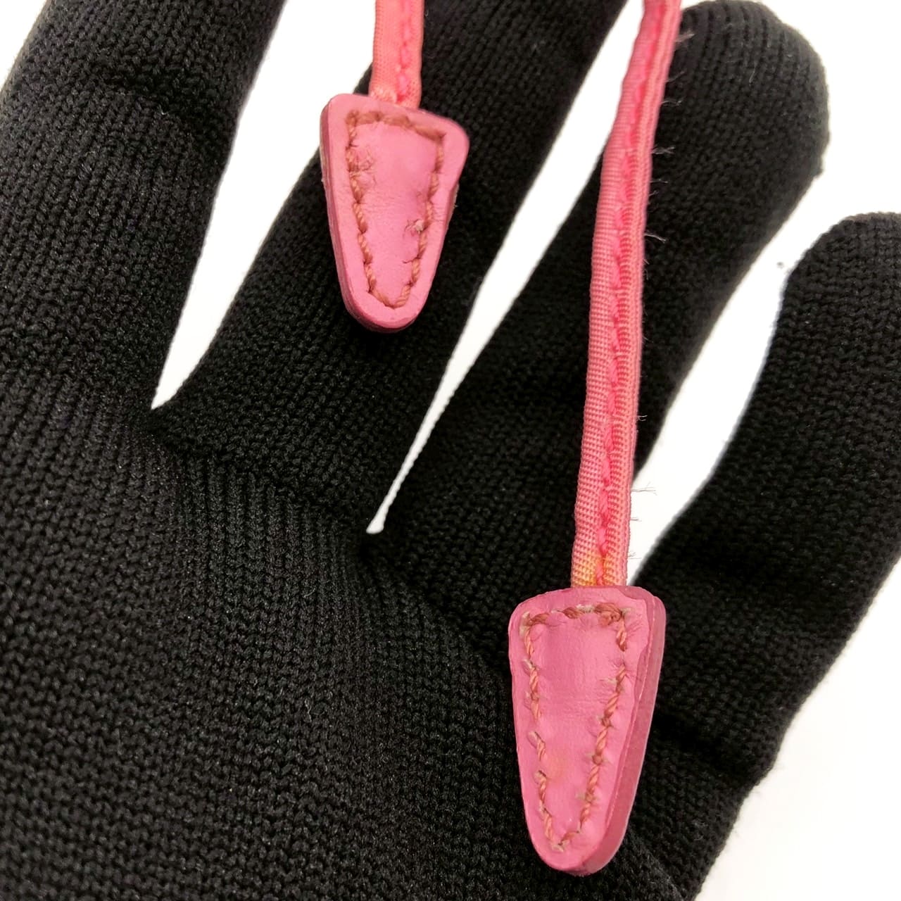 PRADA Prada Pouch Drawstring Handbag Nylon Pink Women's Men's Brand Fashion USED