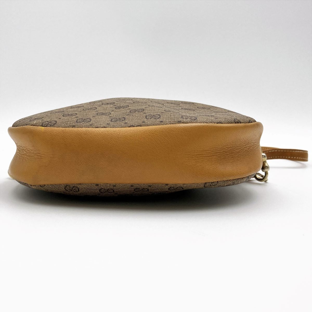 Gucci 007-400 Shoulder Bag, Micro GG PVC, Beige, Old Gucci